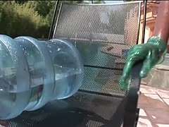 dicker schwanz,eingeölter arsch,riesenarsch,doggystyle,schwarzer arsch,schwarzes paar