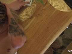 ficken von hinten,schwanz reiten,dessous,deutsche amateurin,deutsche blondine,girl beim blasen