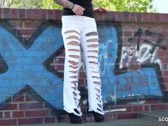 deutsche-pornos grosse-titten-pornos milf-pornos anal-pornos arsch bumsen, deutsche milf, dicke möpse, doggystyle, dunkelhaarig, casting